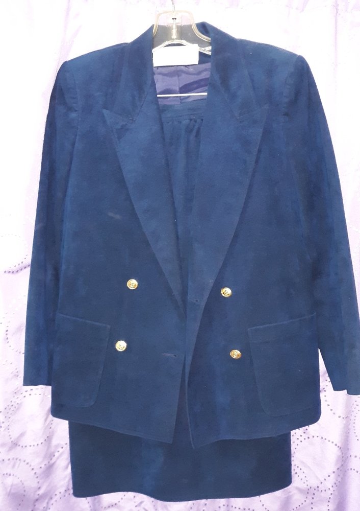 *Vintage* Suede Ladies Suit